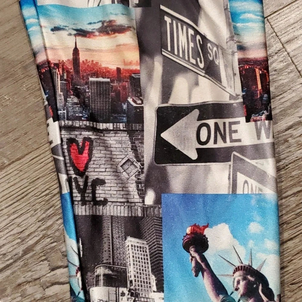 Justice New York City Leggings Size 8
